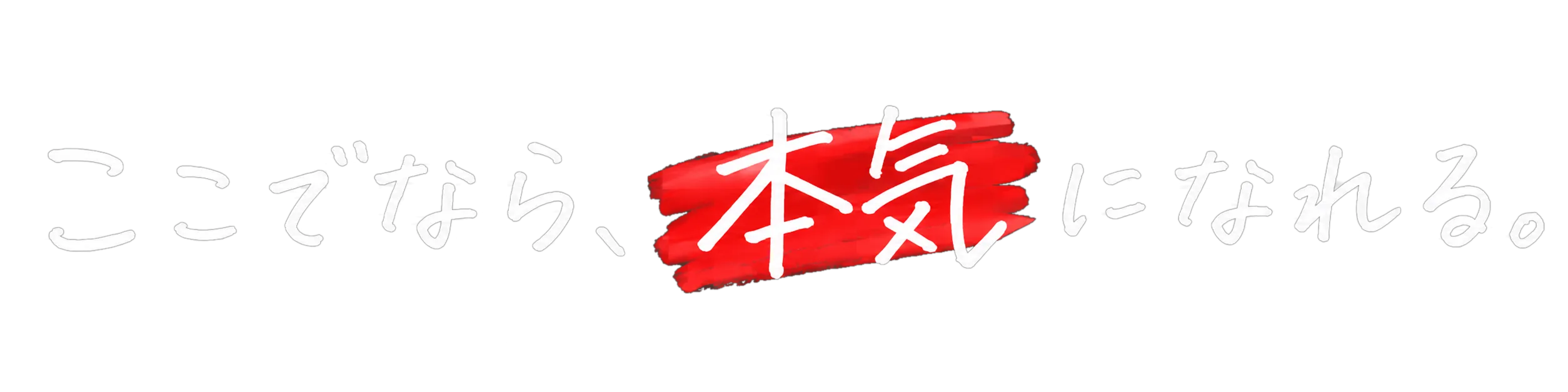ここでなら、本気になれる。